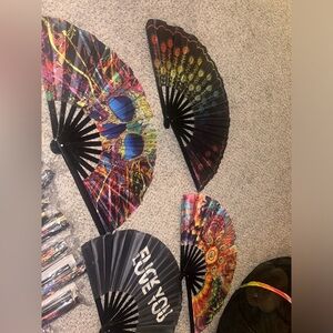 RAVE/ FESTIVAL CLACKER FANS!